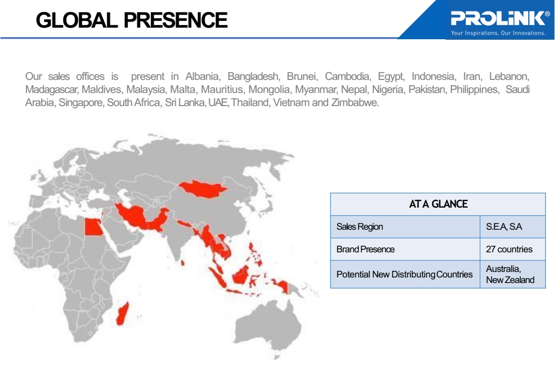 Prolink Global Presence