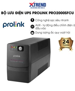 Bộ lưu điện UPS Prolink PRO2000SFCU(2000VA)