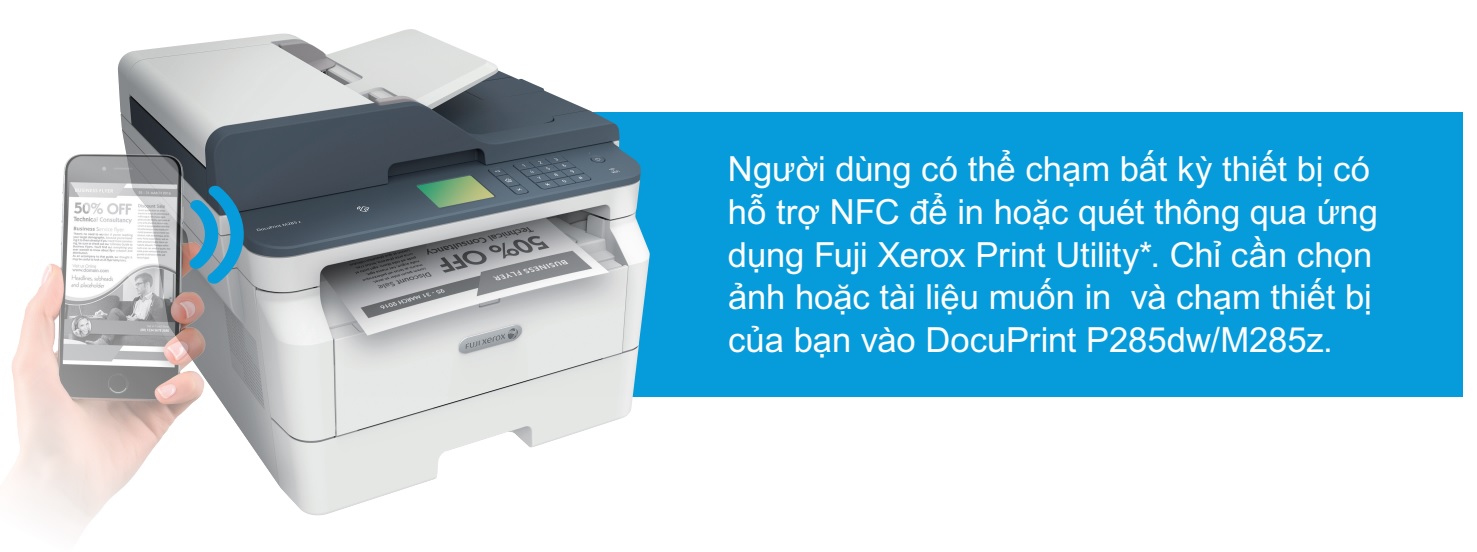 Máy in Fuji Xerox DocuPrint P285 dw