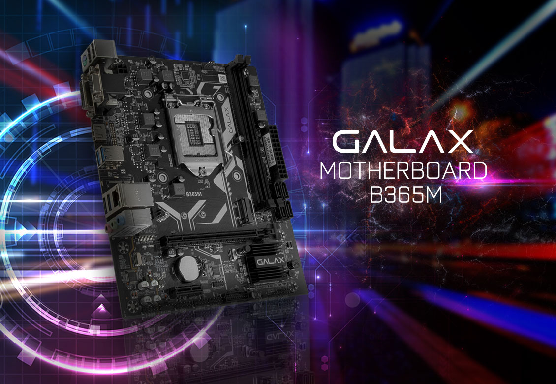 Mainboard GALAX B365M (Intel B365, Socket 1151, m-ATX, 2 khe RAM DDR4)