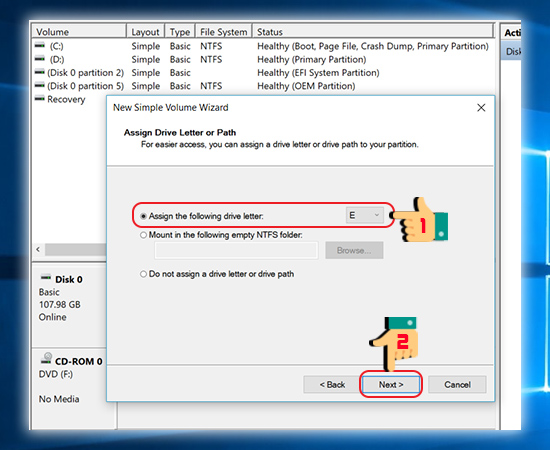Hướng dẫn chia ổ cứng SSD ngay trên Windows Hướng dẫn chia ổ cứng SSD ngay trên Windows